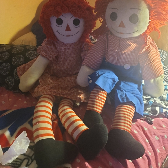 Raggedy Ann and Andy dolls - Picture 6 of 6